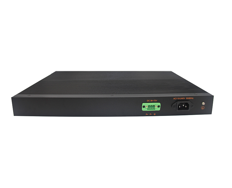 三層管理24千兆光+8光電復用+4萬兆光工業(yè)交換機